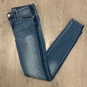 A.N.A - blue jeans with stripe on sides, size 2, in perfect condition